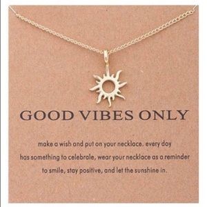 Gold Sun Vibes Necklace